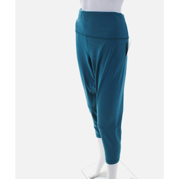Lululemon High-Rise Tight Teal Blue Plus Size 20 - Picture 2 of 6